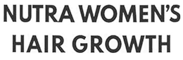 NUTRA WOMEN'S HAIR GROWTH logo