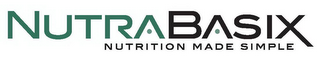 NUTRABASIX NUTRITION MADE SIMPLE logo