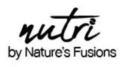 NUTRI BY NATURE'S FUSIONS logo