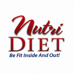 NUTRI DIET BE FIT INSIDE AND OUT! logo