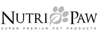 NUTRI PAW SUPER PREMIUM PET PRODUCTS logo