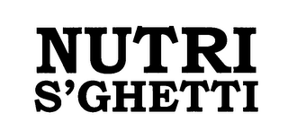 NUTRI S'GHETTI logo