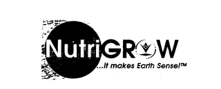 NUTRIGROW... IT MAKES EARTH SENSE logo