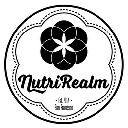 NUTRIREALM EST. 2014 SAN FRANCISCO logo