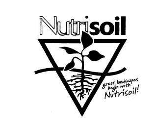 NUTRISOIL GREAT LANDSCAPES BEGIN WITH NUTRISOIL logo