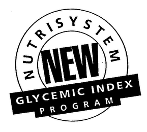 NUTRISYSTEM NEW GLYCEMIC INDEX PROGRAM logo