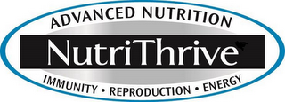 NUTRITHRIVE ADVANCED NUTRITION IMMUNITY REPRODUCTION ENERGY logo