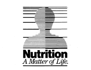 NUTRITION A MATTER OF LIFE. logo