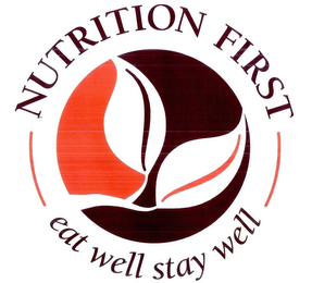 NUTRITION FIRST EAT WELL STAY WELL logo