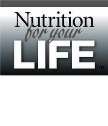 NUTRITION FOR YOUR LIFE logo
