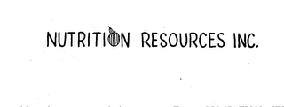 NUTRITION RESOURCES INC. logo