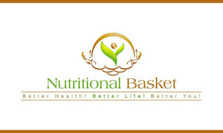 NUTRITIONAL BASKET BETTER HEALTH! BETTER LIFE! BETTER YOU! logo