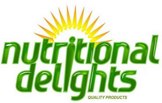 NUTRITIONAL DELIGHTS QUALITY PRODUCTS logo