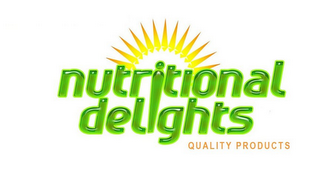 NUTRITIONAL DELIGHTS QUALITY PRODUCTS logo