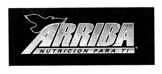 NUTRITIONAL SUPPLEMENTS ARRIBA NUTRICION POR VIDA logo