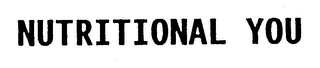 NUTRITIONAL YOU logo