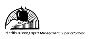 NUTRITIOUS FOOD, EXPERT MANAGEMENT, SUPERIOR SERVICE logo