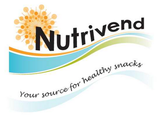 NUTRIVEND YOUR SOURCE FOR HEALTHY SNACKS logo