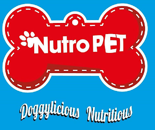 NUTROPET DOGGYLICIOUS NUTRITIOUS logo