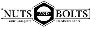 NUTS AND BOLTS YOUR COMPLETE HARDWARE STORE logo