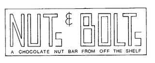 NUTS & BOLTS A CHOCOLATE NUT BAR FROM OFF THE SHELF logo