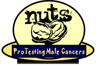 NUTS PROTESTING MALE CANCERS logo