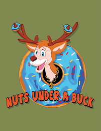 $ NUTS UNDER A BUCK logo