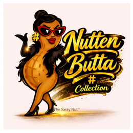 NUTTENBUTTA# COLLECTION THE SASSY NUT TM logo