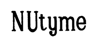 NUTYME logo