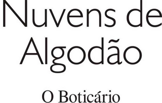 NUVENS DE ALGODÃO O BOTICÁRIO logo