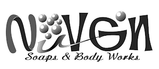 NUVGN SOAPS & BODY WORKS logo
