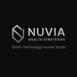 NUVIA WEALTH STRATEGIES SMART TECHNOLOGY. HUMAN TOUCH. logo
