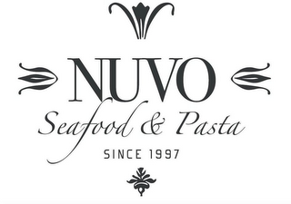 NUVO SEAFOOD & PASTA SINCE 1997 logo
