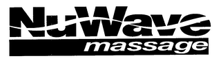 NUWAVE MASSAGE logo