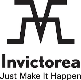 NV INVICTOREA JUST MAKE IT HAPPEN logo