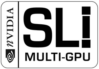 NVIDIA SLI MULTI-GPU logo