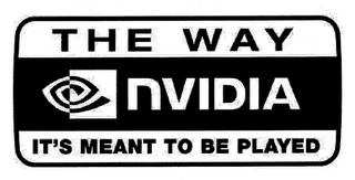 NVIDIA THE WAY IT'S MEANT TO BE PLAYED logo