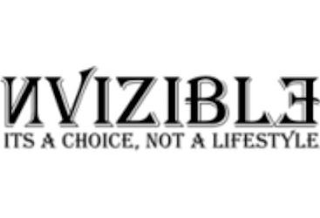 NVIZIBLE ITS A CHOICE, NOT A LIFESTYLE logo