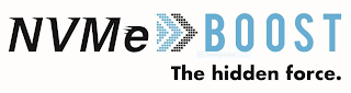 NVME BOOST THE HIDDEN FORCE logo