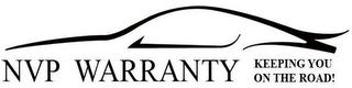 NVP WARRANTY KEEPING YOU ON THE ROAD! logo