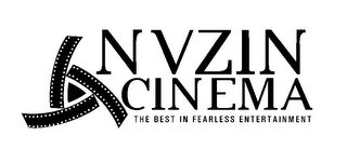 NVZIN CINEMA THE BEST IN FEARLESS ENTERTAINMENT logo