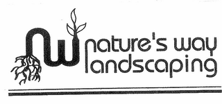 NW NATURE'S WAY LANDSCAPING logo