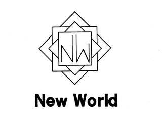 NW NEW WORLD logo
