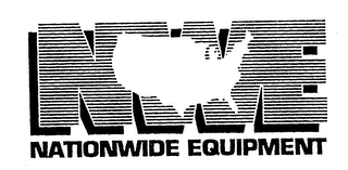 NWE NATIONWIDE EQUIPMENT logo