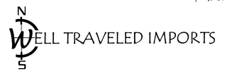 NWES WELL TRAVELED IMPORTS logo