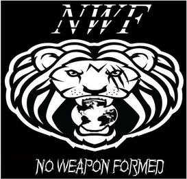 NWF NO WEAPON FORMED logo