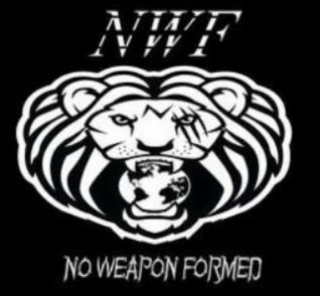 NWF NO WEAPON FORMED logo