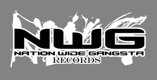NWG NATION WIDE GANGSTA RECORDS logo