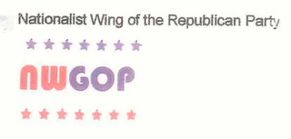 NWGOP NATIONALIST WING OF THE REPUBLICAN PARTY logo
