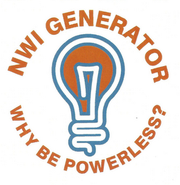 NWI GENERATOR WHY BE POWERLESS? logo